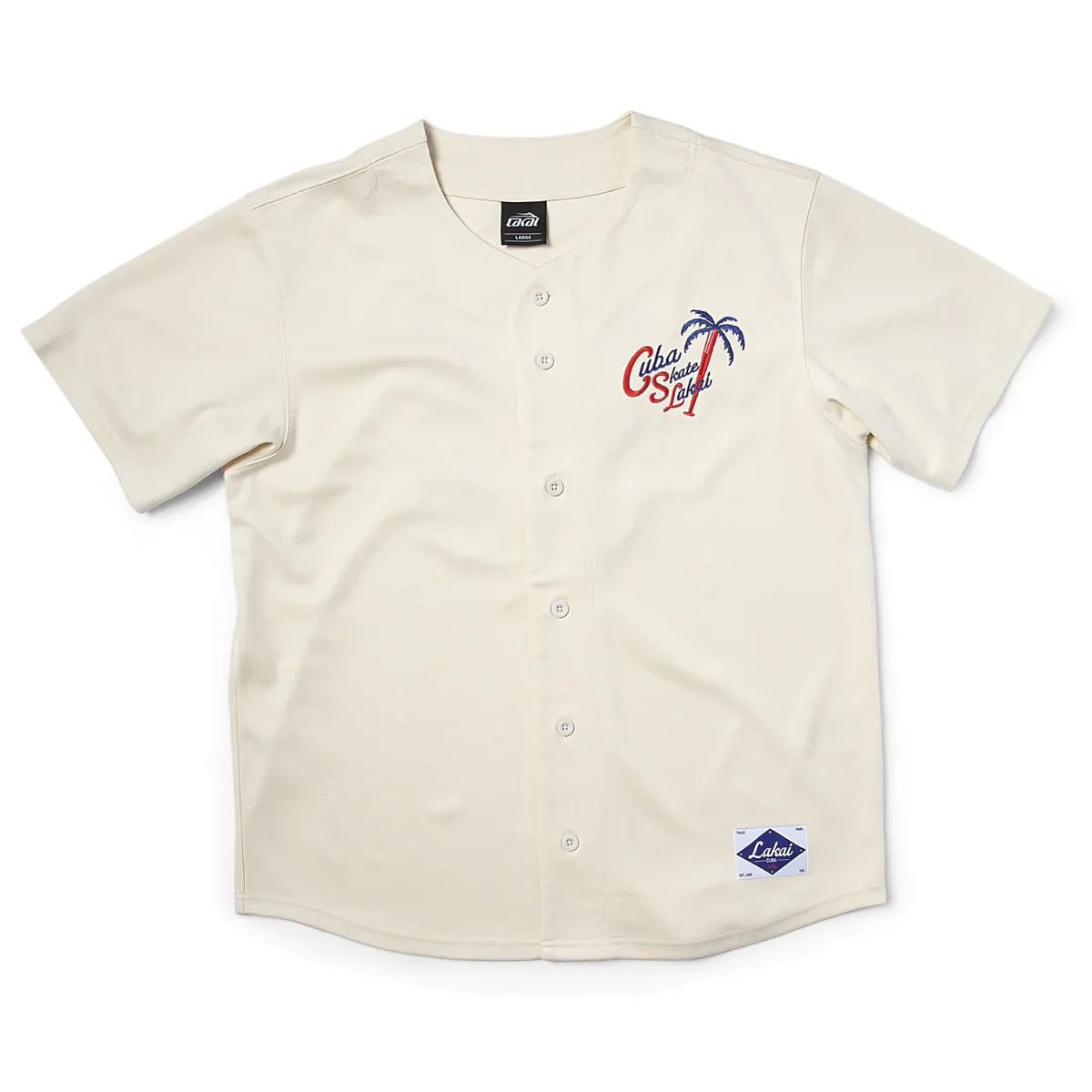 LAKAI CUBA SKATE BASEBALL JERSEY