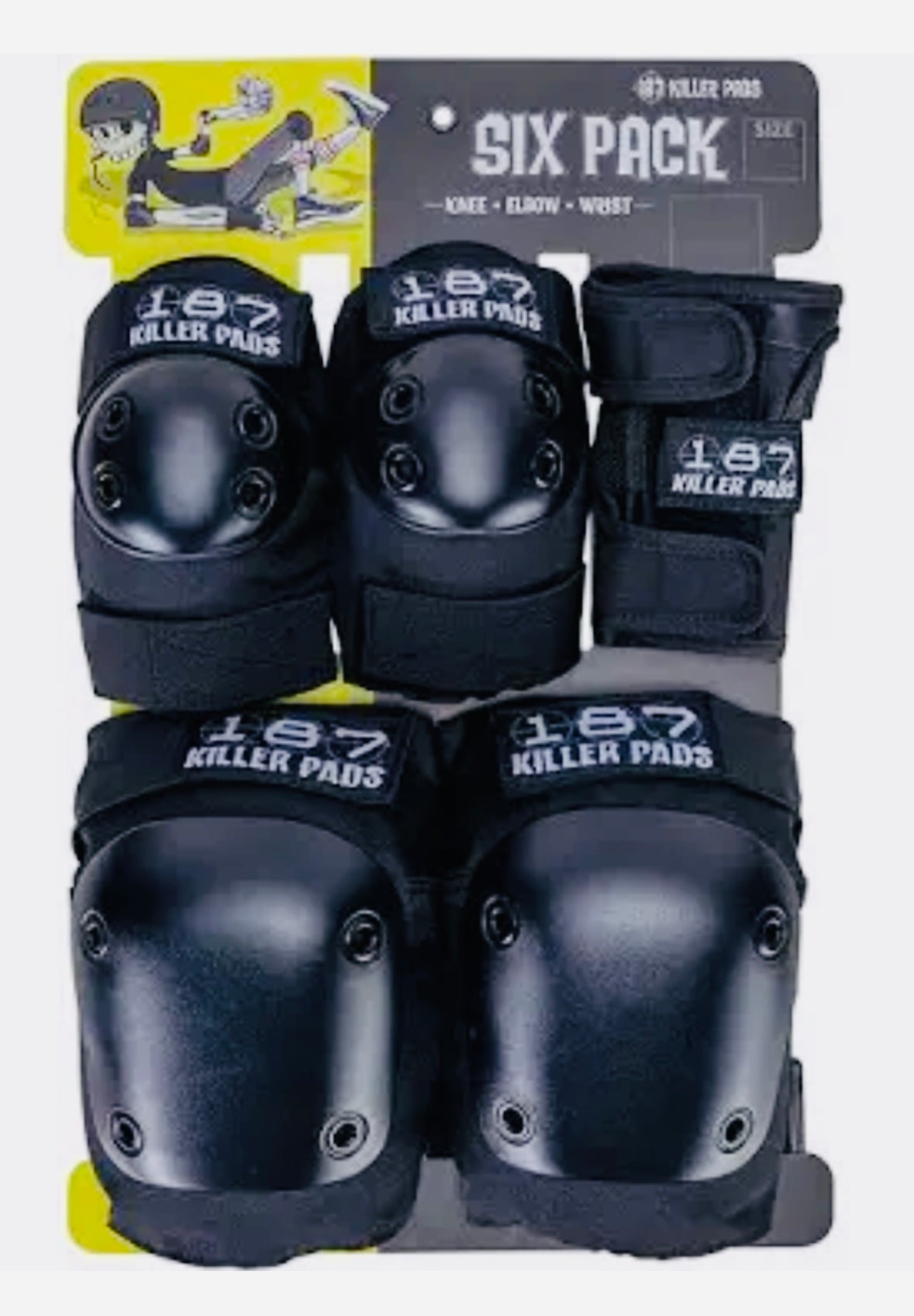 187 Killer Pads 6 pk Black – ROLL AROUND WORKSHOP