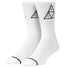 HUF-TRIPLE TRIANGLE SOCKS WHITE